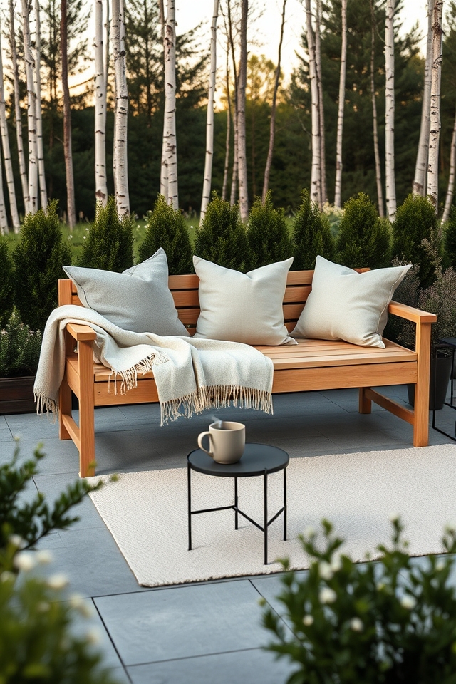 add soft textile accents