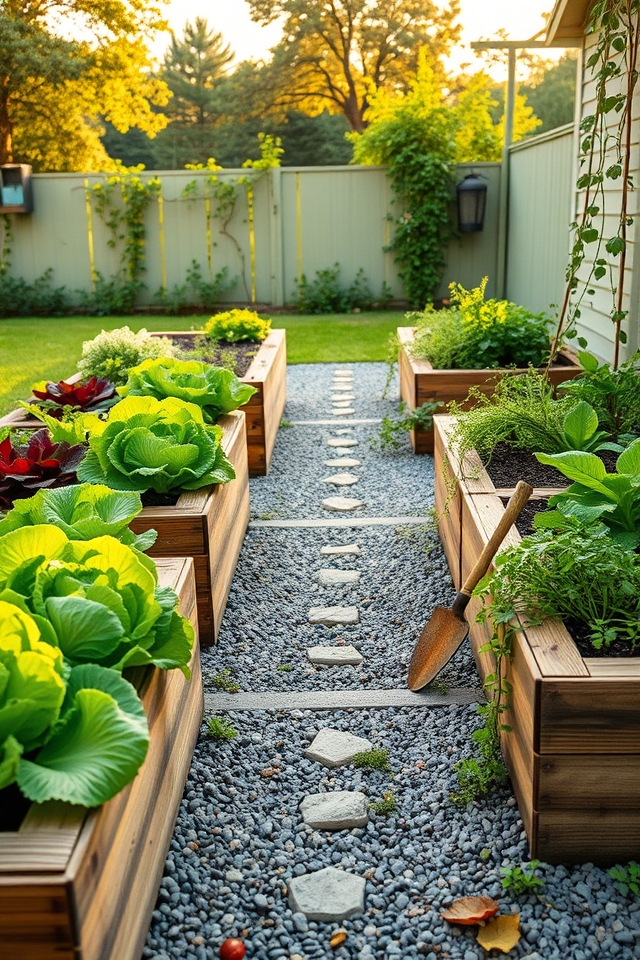 aesthetic functional pathway gardens