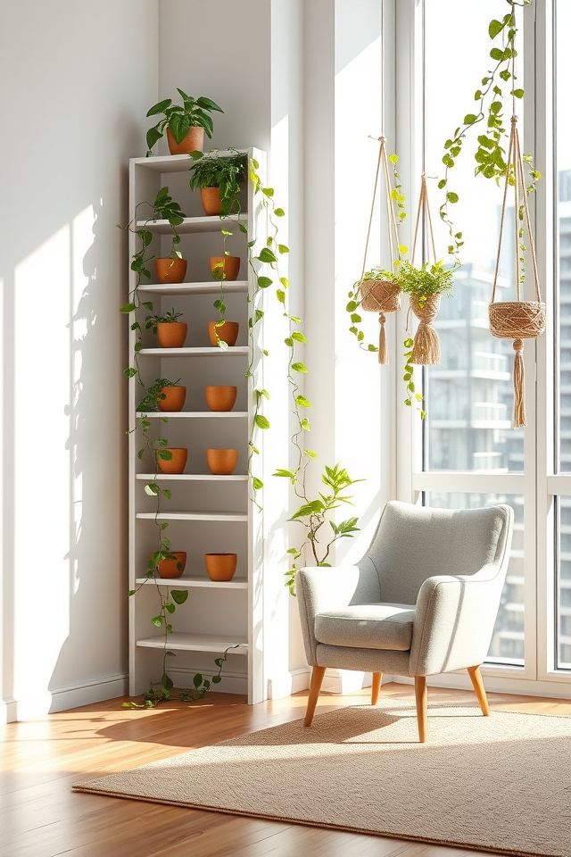 airy ambiance with vines