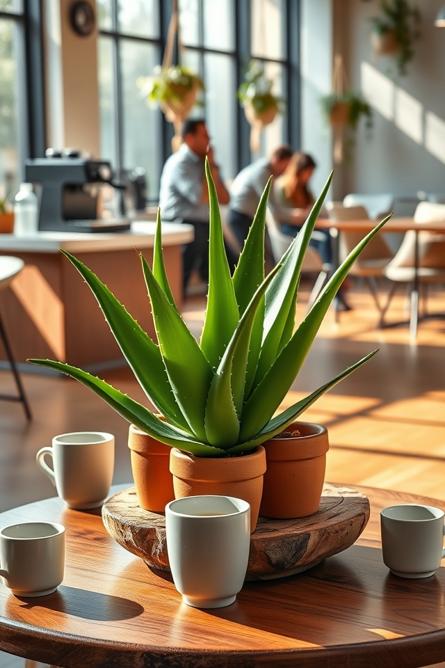 aloe vera functional decor
