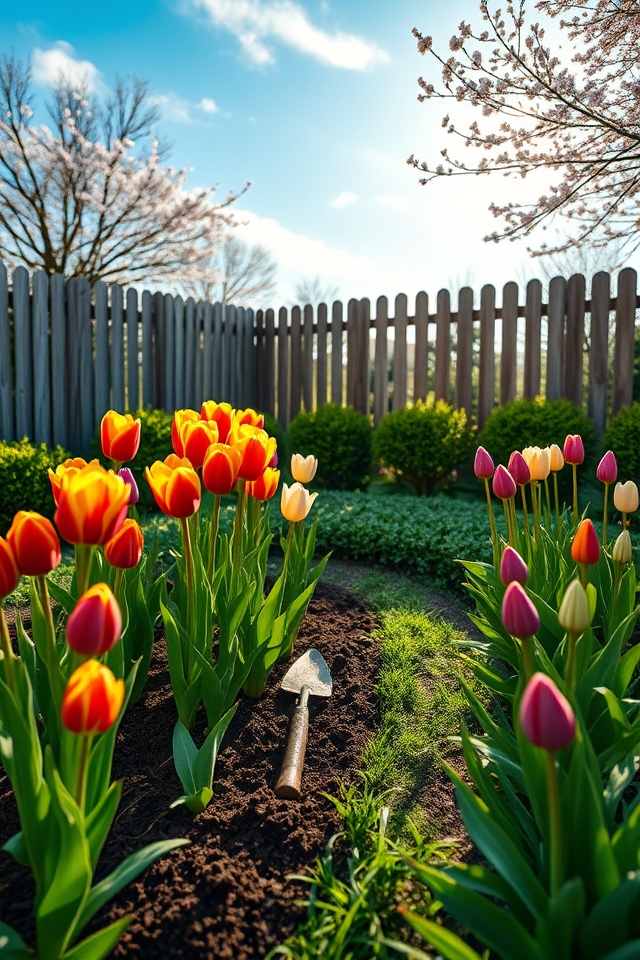 annual tulip bulb rotation