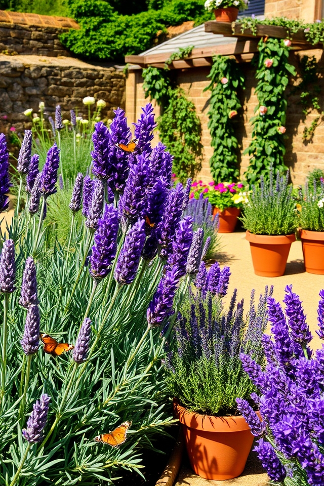 aromatic herbs enhance gardens