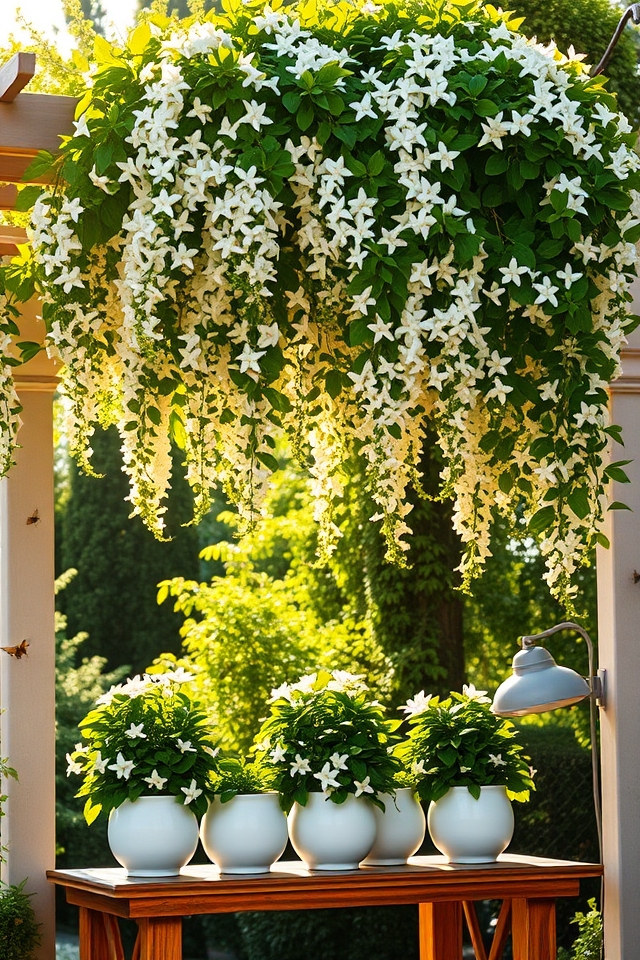 beautiful fragrant climbing plant