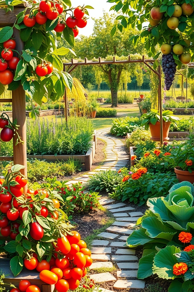 beautiful functional food gardens