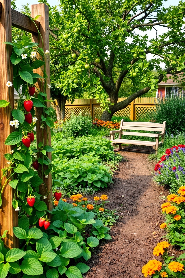 beautiful productive edible gardens