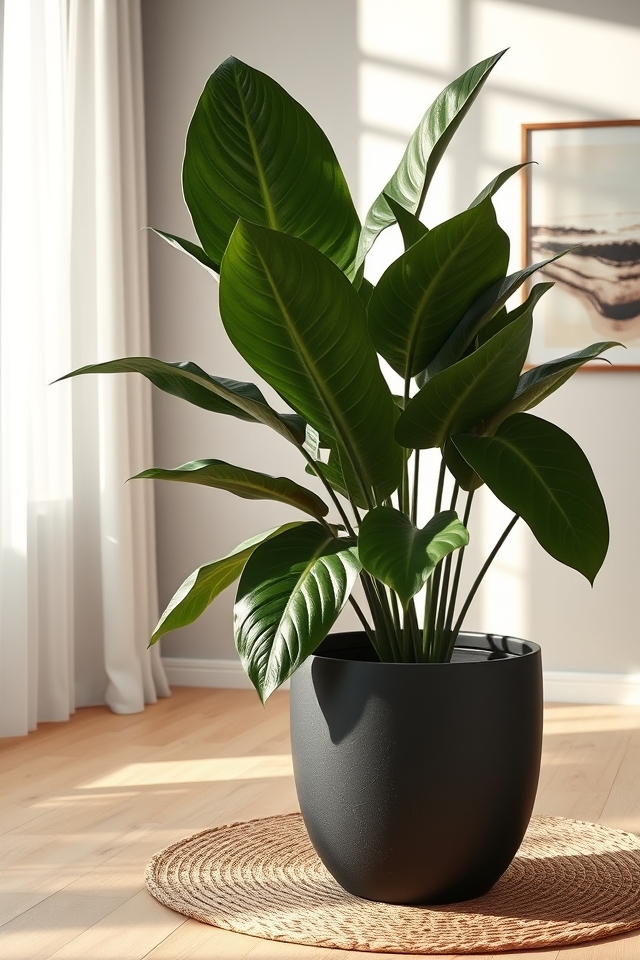 bold glossy leaf purifier