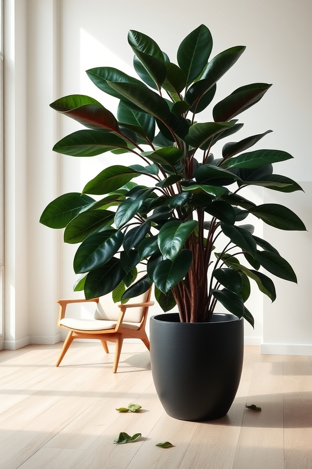 bold impact rubber tree