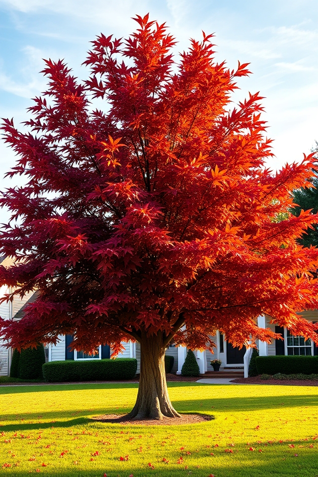 bold sweetgum star leaves