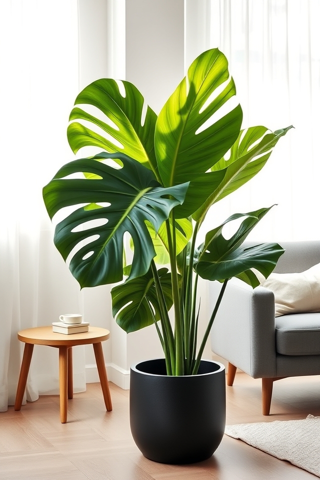 bold swiss cheese plant