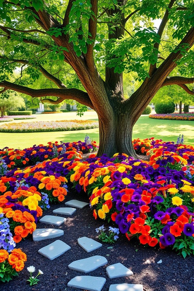 brighten gardens with annuals