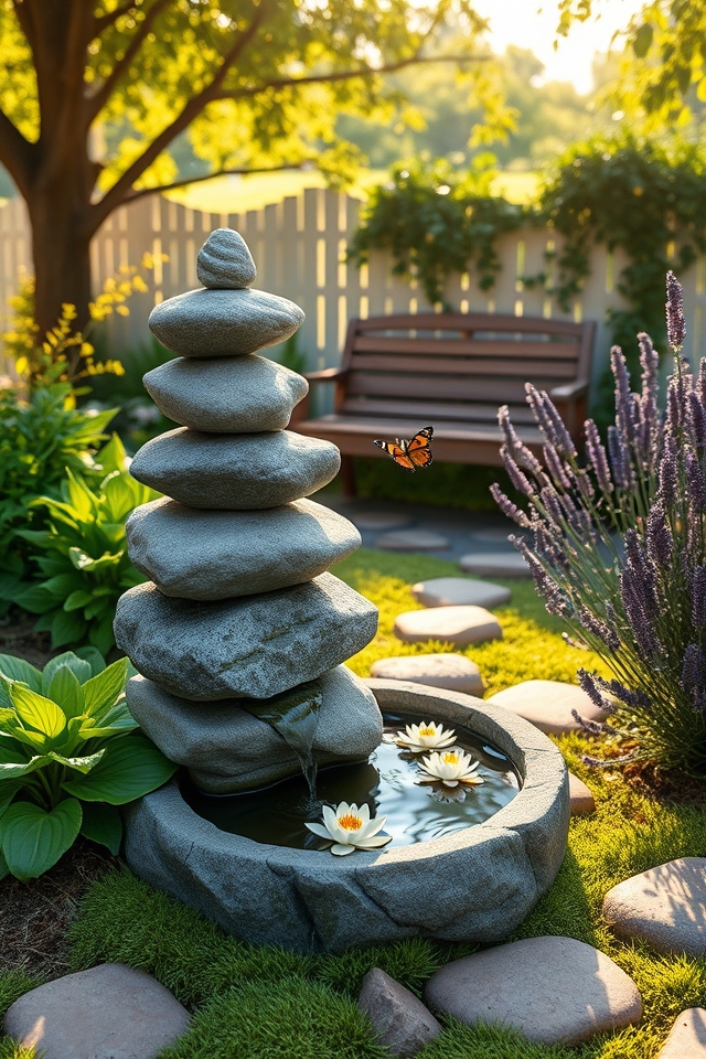 build small water feature