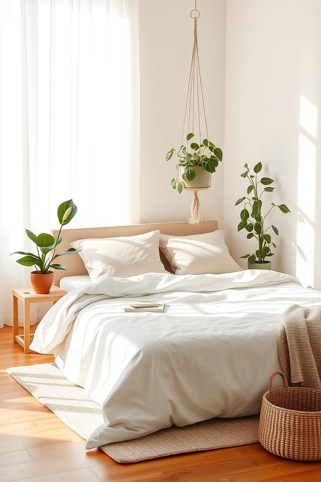 calming greens bedroom tranquility