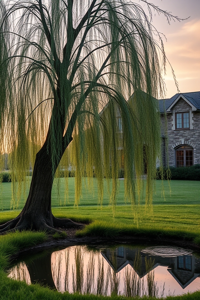 cascading branches enchanting focal