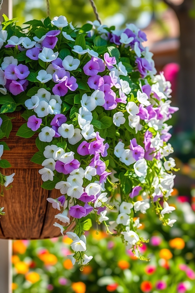 cascading flowers for containers