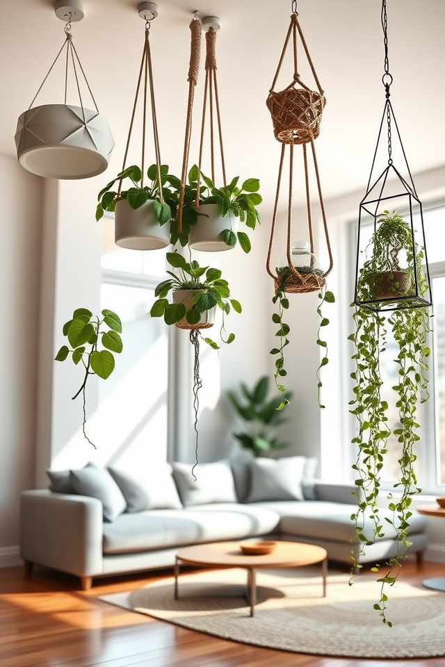 ceiling mounted floating garden