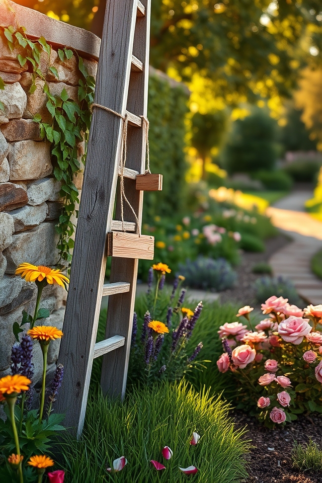 charming garden sign holder
