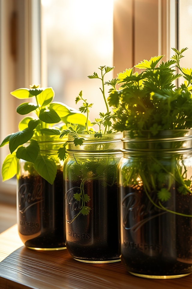 charming indoor herb planters