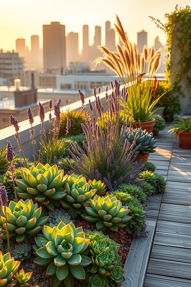 climate resilient rooftop gardening