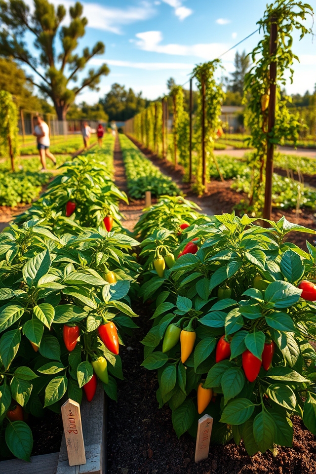 community pepper garden collaboration
