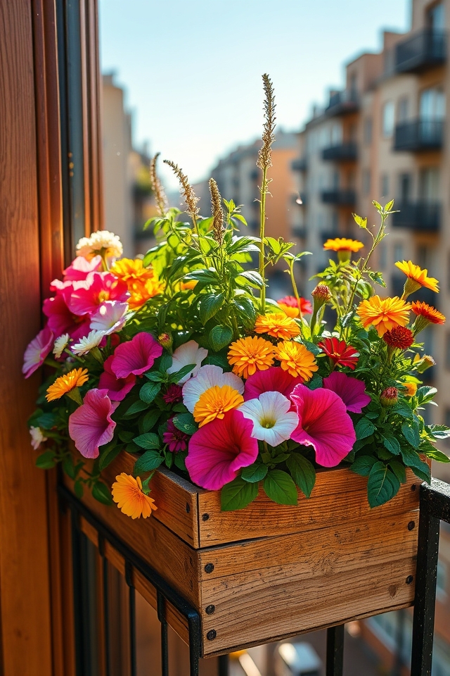 compact colorful functional gardening