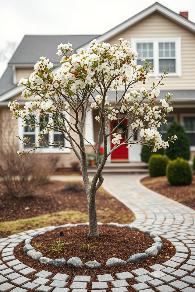 compact hawthorn s seasonal charm