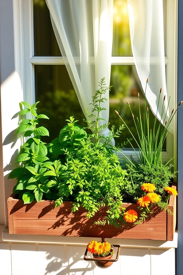 compact herb garden solution