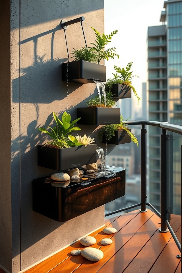 compact vertical water gardens