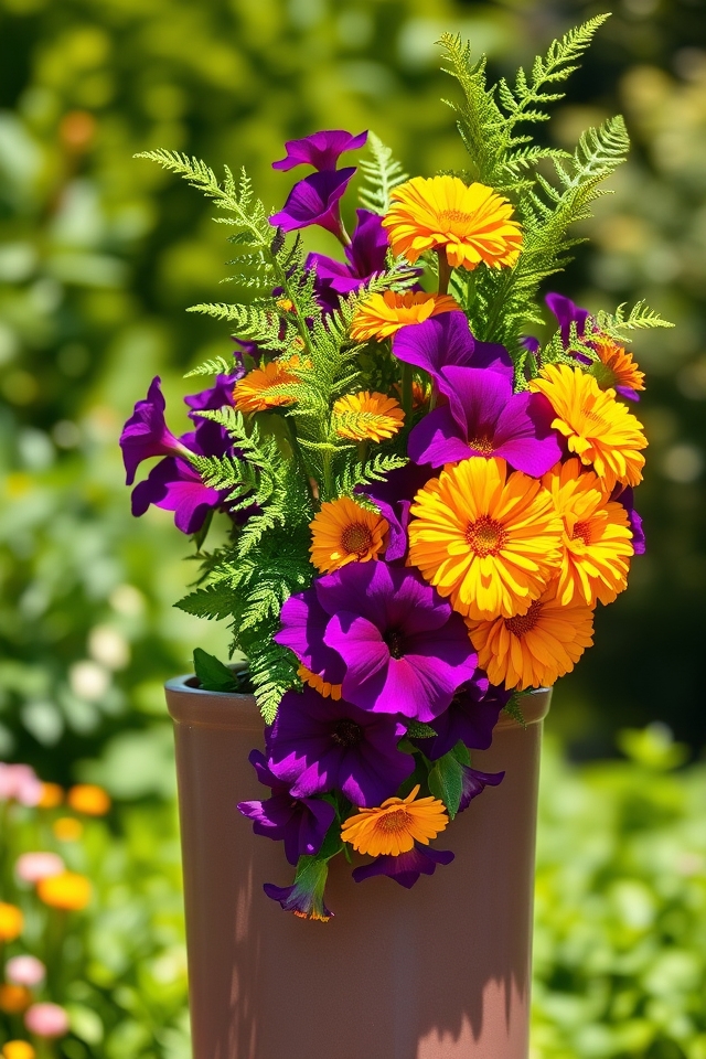 complementary plant color pairings