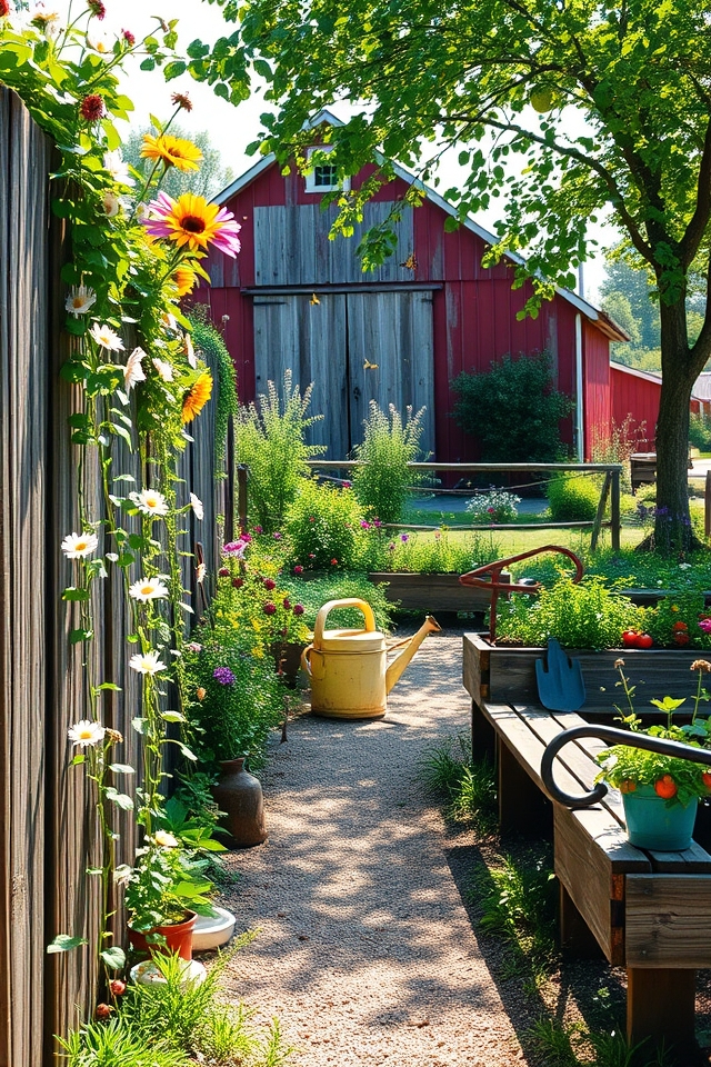 cozy charming garden retreat