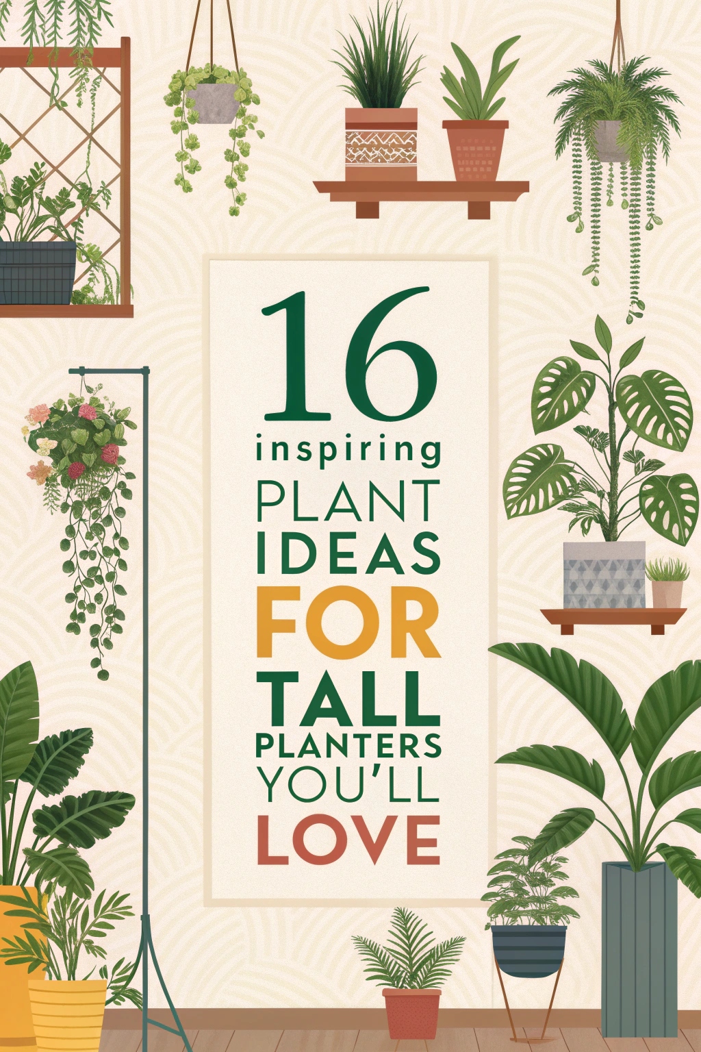 16 Inspiring Plant Ideas for Tall Planters You’ll Love