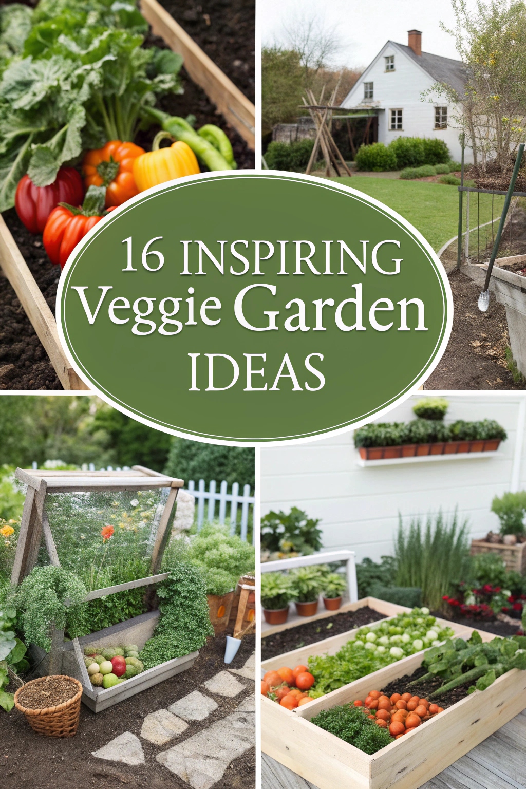 16 Inspiring Veggie Garden Ideas to Brighten Your Space