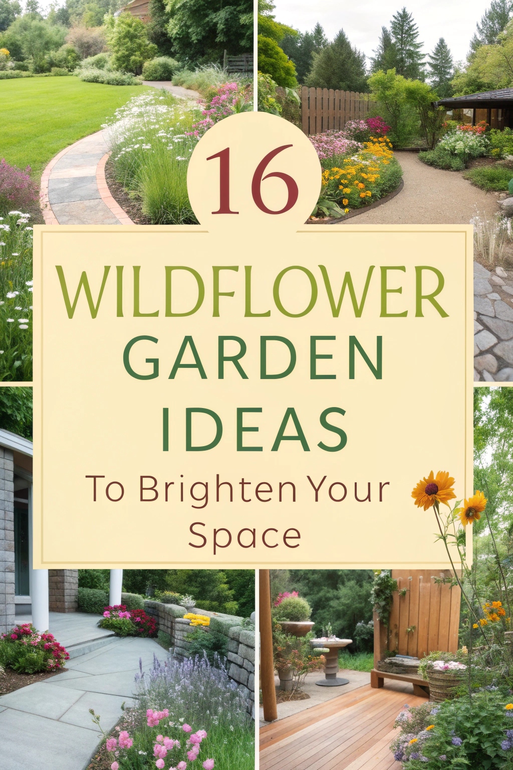 16 Wildflower Garden Ideas to Brighten Your Space