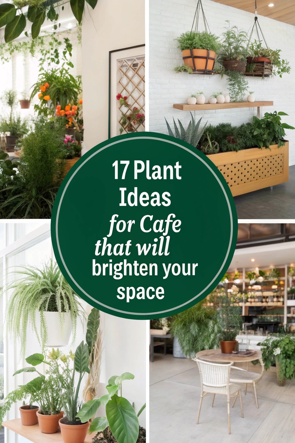 17 Plant Ideas for Cafe That Will Brighten Your Space
