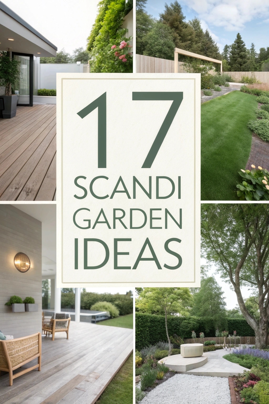 17 Scandi Garden Ideas to Transform Your Outdoor Space