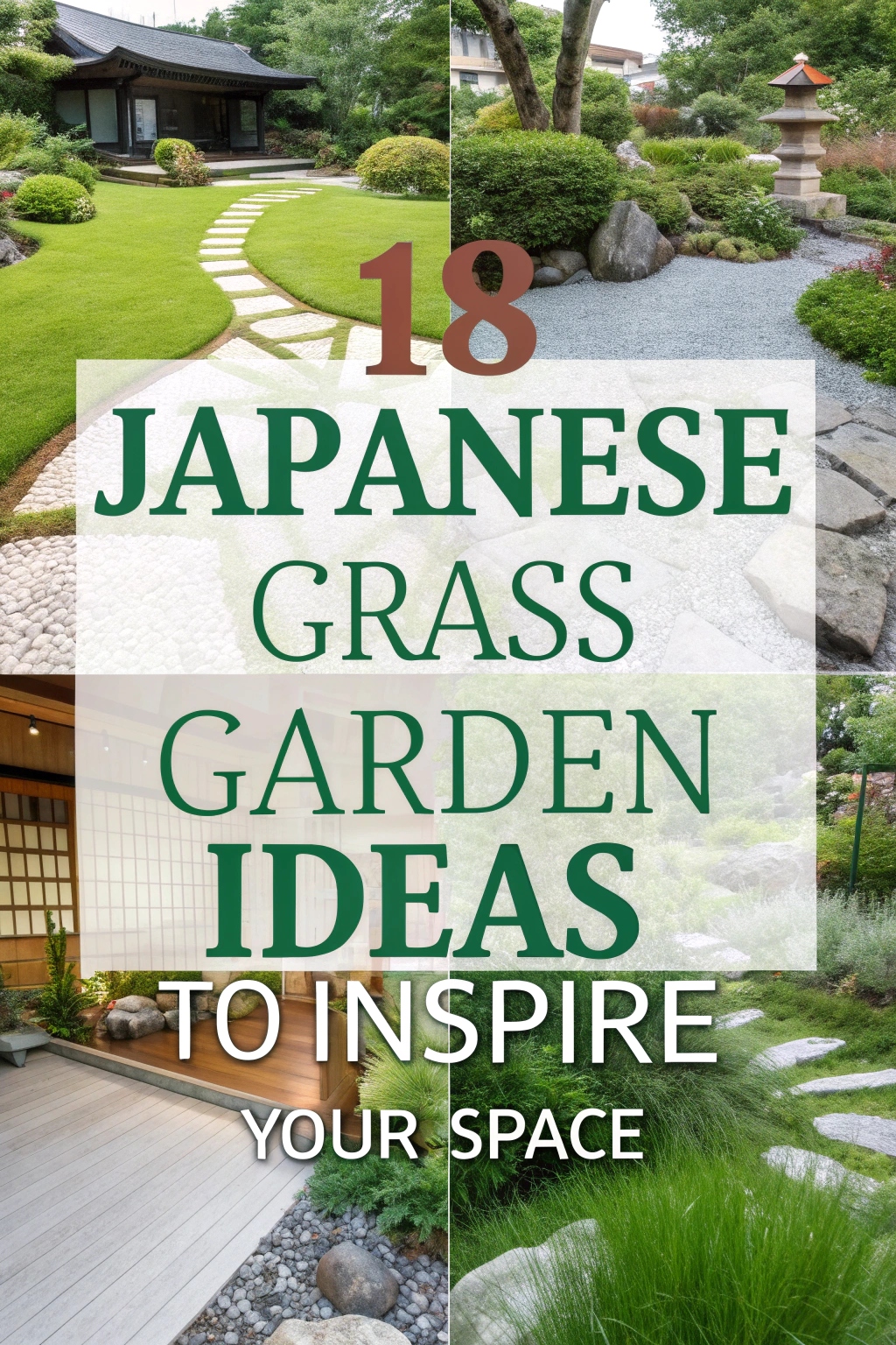 18 Japanese Grass Garden Ideas to Inspire Your Space