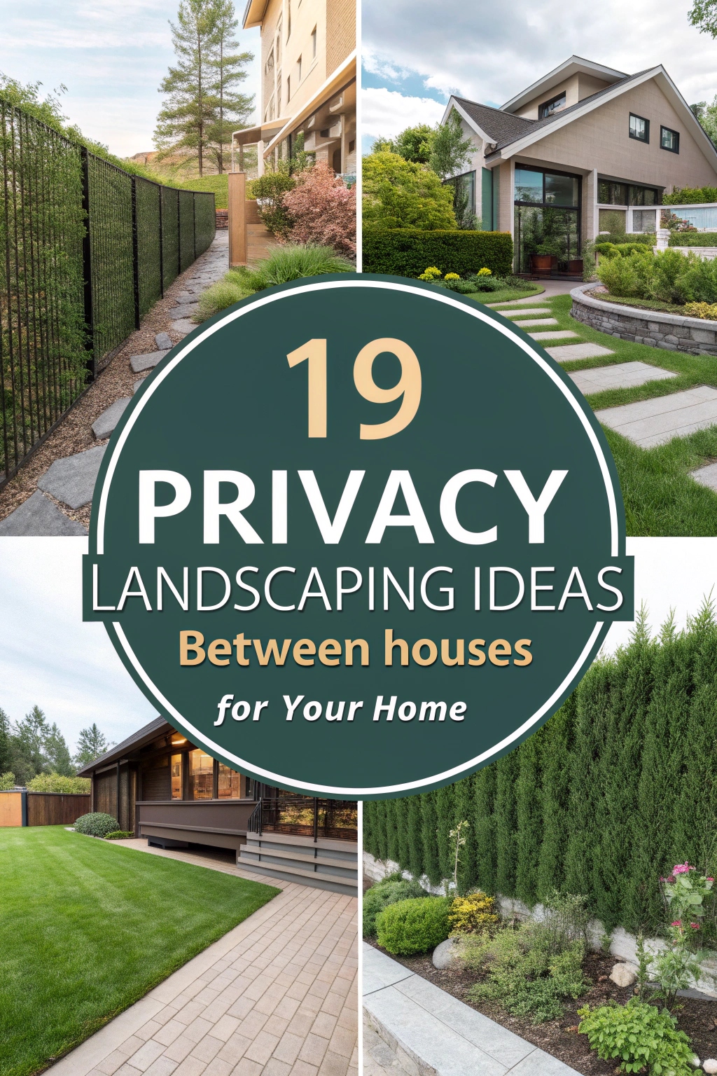 Privacy Landscaping Ideas Between Houses for Your Home