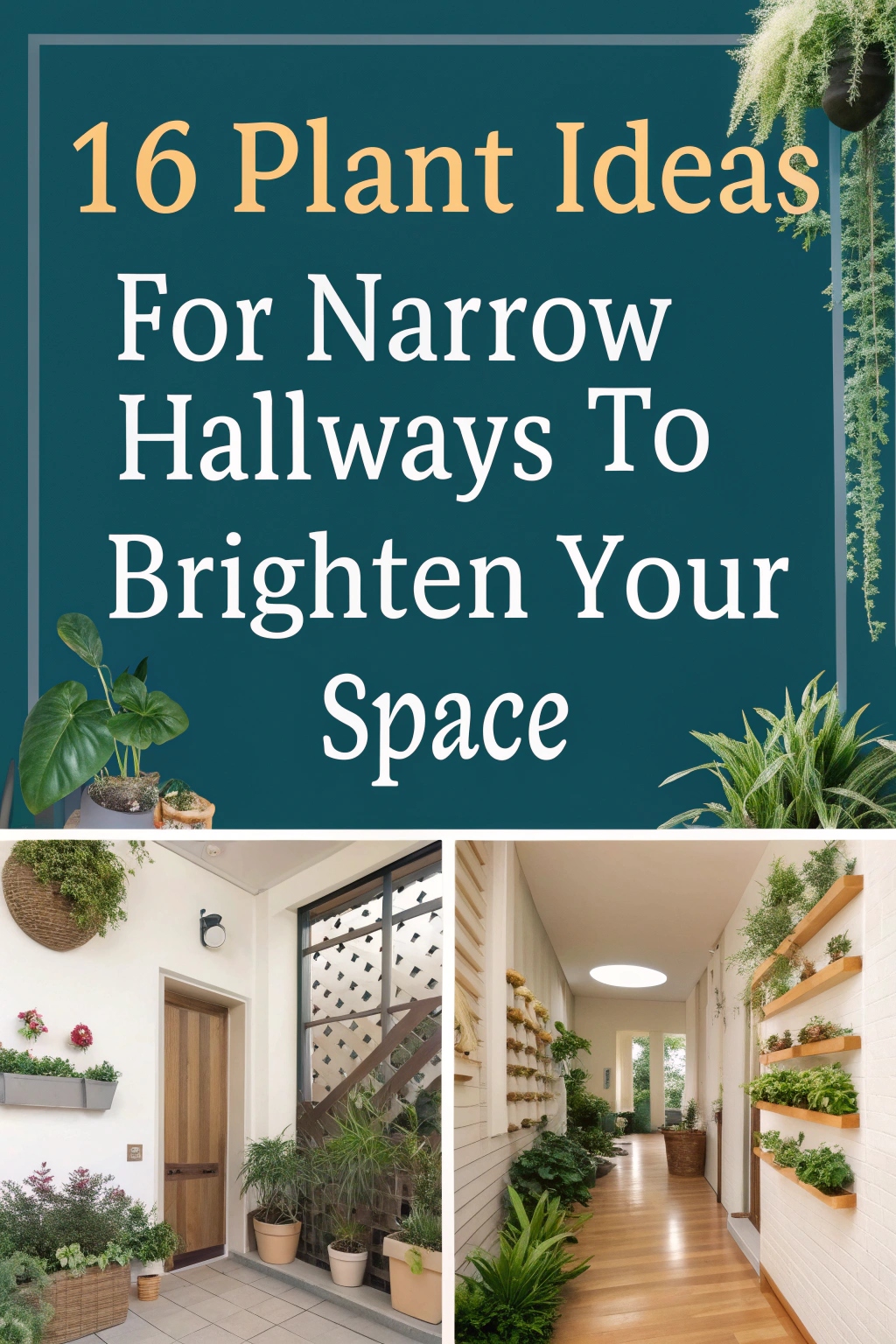 16 Plant Ideas for Narrow Hallways to Brighten Your Space