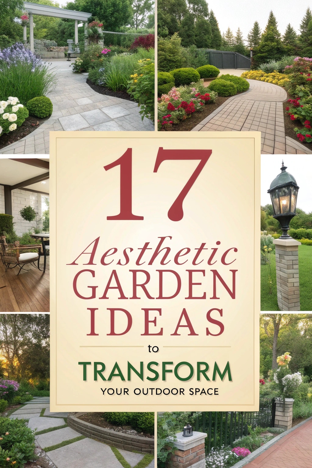 Aesthetic Garden Ideas to Transform Your Outdoor Space