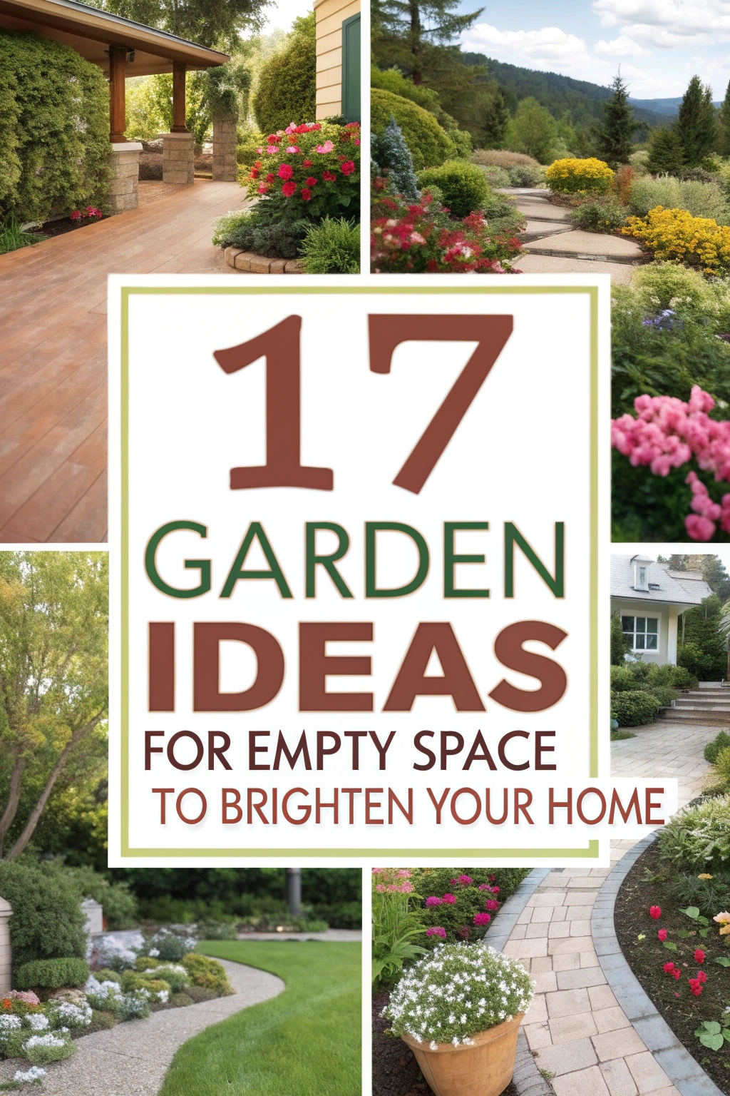 Garden Ideas for Empty Space to Brighten Your Home