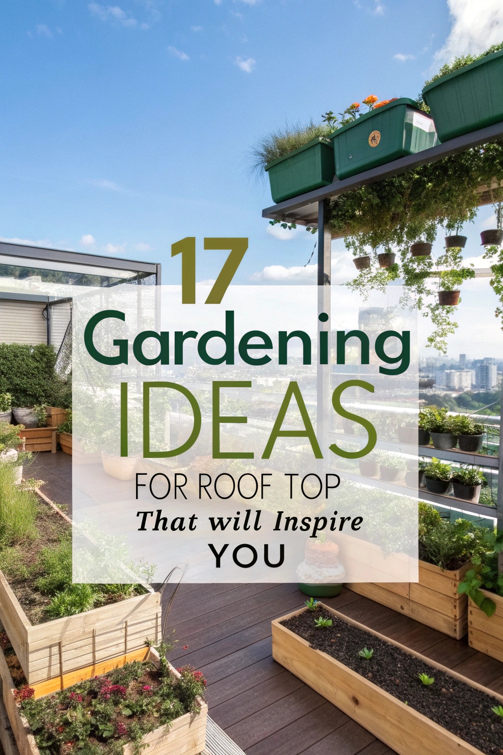 Gardening Ideas for Roof Top That Will Inspire You