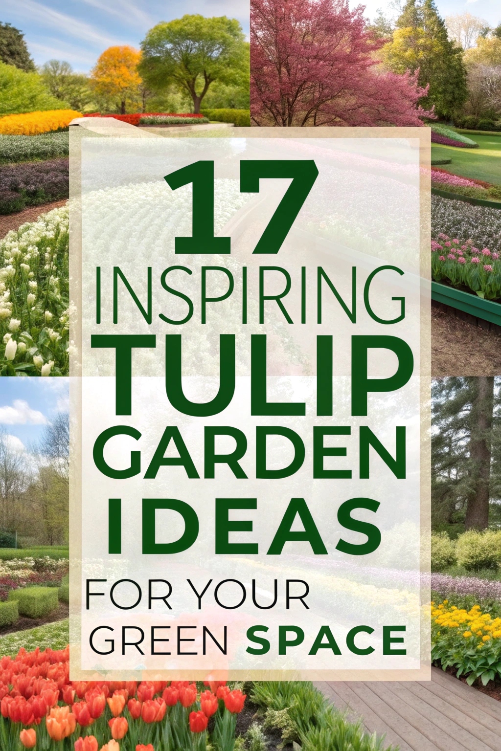 Inspiring Tulips Garden Ideas for Your Green Space