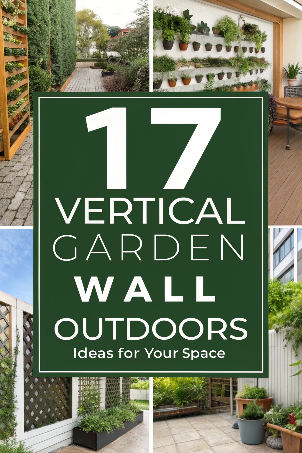 Vertical Garden Wall Outdoors Ideas for Your Space