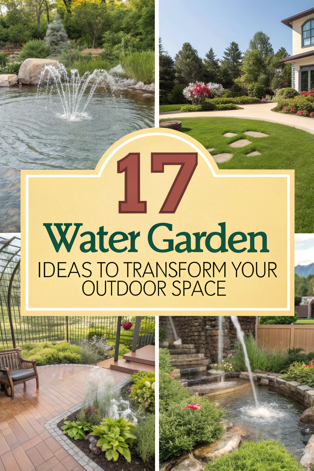Water Garden Ideas to Transform Your Outdoor Space