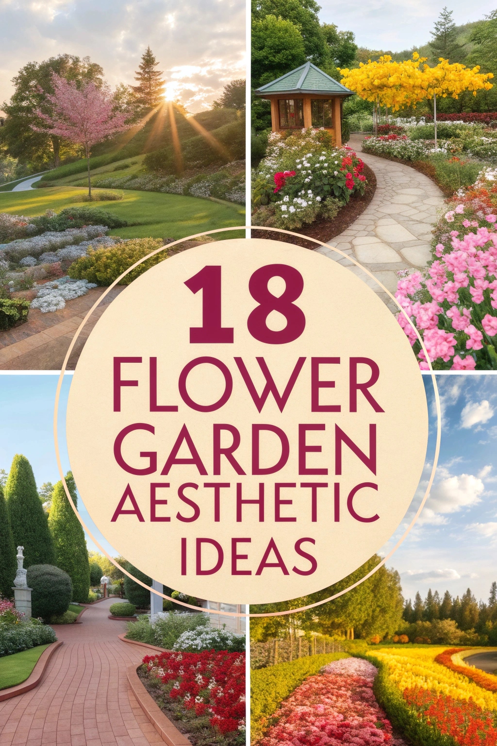 18 Flower Garden Aesthetic Ideas to Brighten Your Space