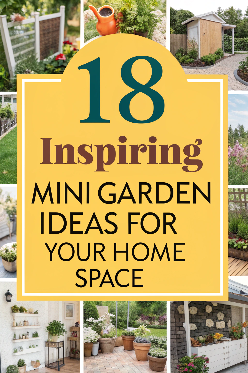 18 Inspiring Mini Garden Ideas for Your Home Space