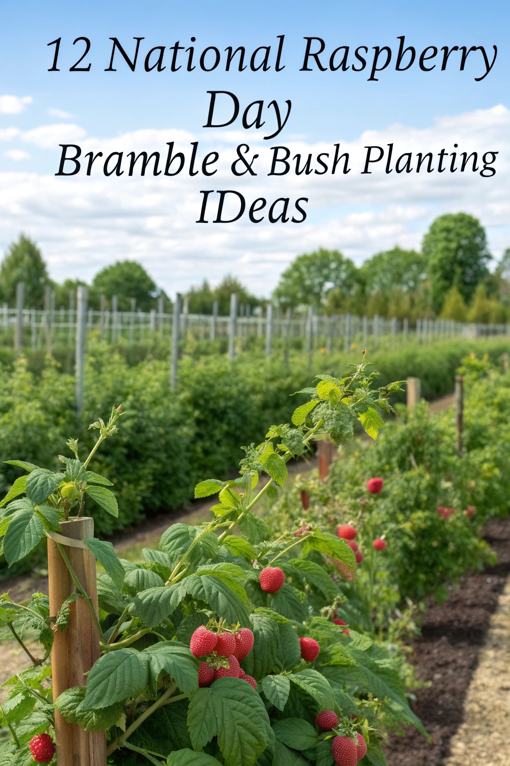 National Raspberry Day Bramble & Bush Planting Ideas