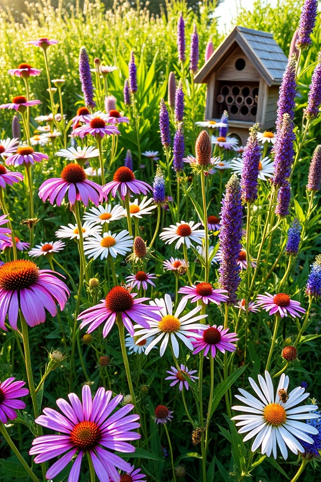 create a bee friendly garden