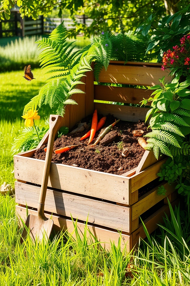 create nutrient rich compost soil