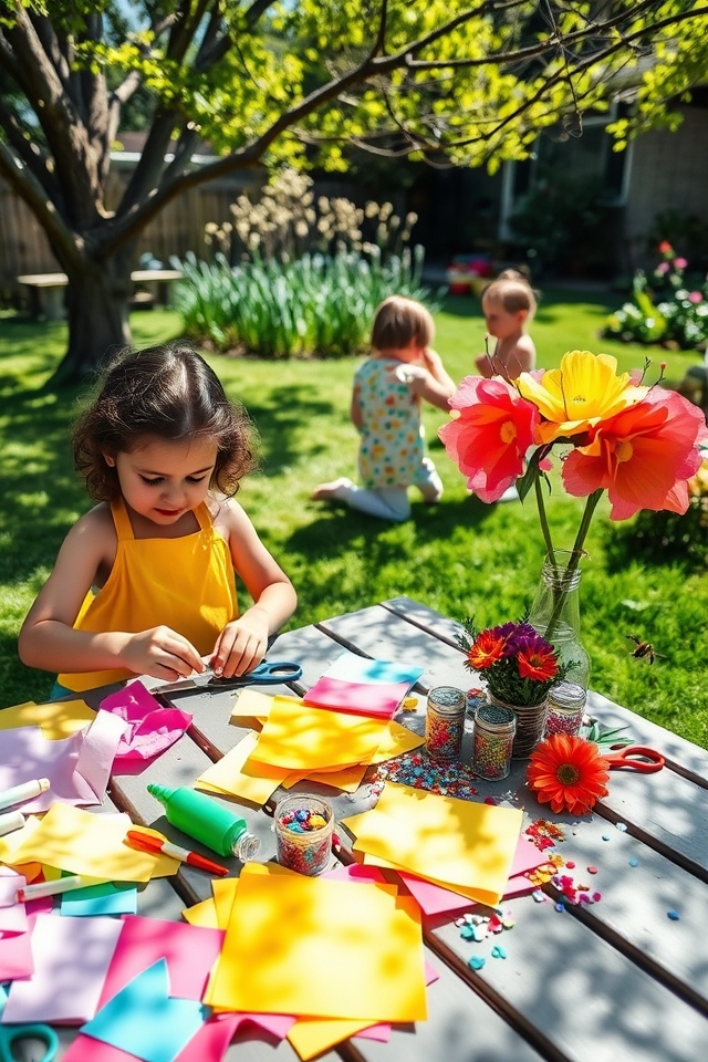 creative kids flower crafts