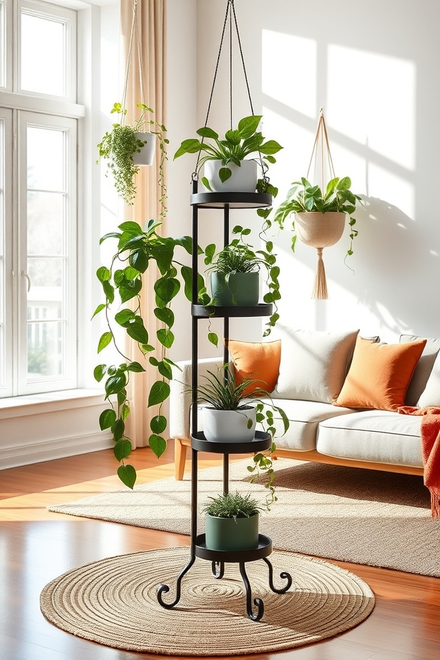 creative multi tiered plant stands